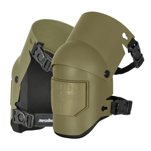 Miniatura 10 de sellstrom knee-pro rodilla Pad de plástico duro durable y ultra Flex III Series, Anaranjado/Gris, 1