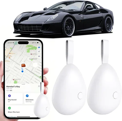 Miniatura 6 de Mini rastreador GPS para vehículos, dispositivos de seguimiento para autos ocultos, rastreador de automóvil sin suscripción, funciona con Find My
