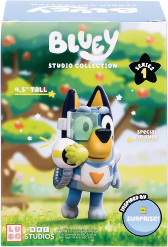 Miniatura 4 de Bluey Figura de coleccionista de estudio – Surprise Blaster (4.3 pulgadas o 4.5 in), inspirado en episodios icónicos, detalles premium, acabado