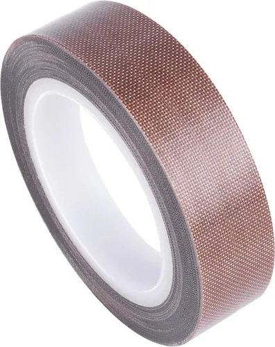 Miniatura 9 de Cinta de teflón, cinta de PTFE de tela de 1/2 pulgada y 30 pies para sellador al vacío, máquina selladora de mano e impulso, cinta adhesiva de fibra