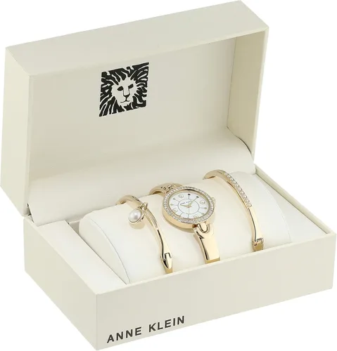 Miniatura 2 de Anne Klein Womens Premium Crystal Accented Watch and Bangle Set AK3288