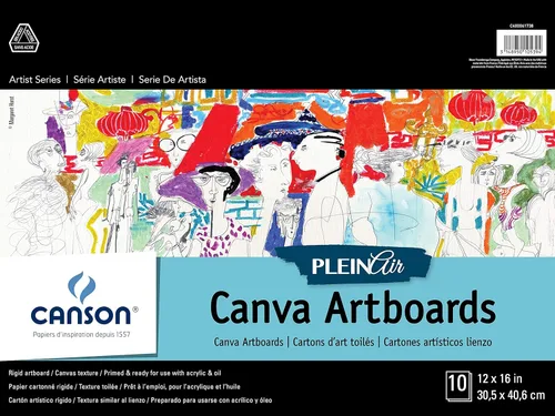 Miniatura 3 de CANSON 400061736 Plein Air Art Board - Lienzo, 7.9 x 10.0 in