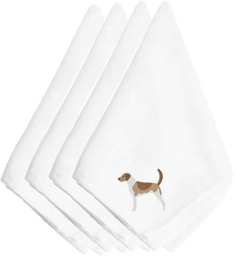 Miniatura 53 de Caroline's Treasures BB3448NPKE Affenpinscher - Juego de 4 servilletas bordadas, lavables, suaves, duraderas, servilletas de mesa para hotel