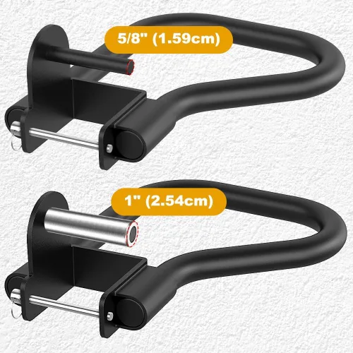Miniatura 3 de Kipika Accesorio de estante de potencia para orificios de 5/8" y 1" - Equipo de gimnasio para casa resistente para estante de sentadillas de 2x2