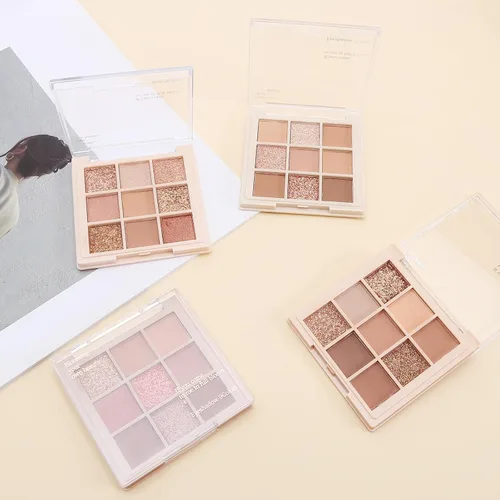 Miniatura 6 de Boobeen Paleta de sombras de ojos nude – maquillaje mate y brillante, polvo cremoso altamente pigmentado para sombra de ojos, crea un aspecto