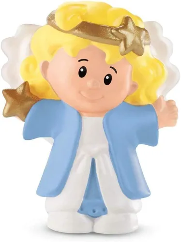 Pieza de repuesto para Fisher-Price Little People Deluxe Christmas Story, Nativity Playset - J2404 - Figura de ángel de repuesto