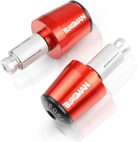 Miniatura 6 de Manillar CNC de motocicleta empuñaduras de 0.866 in extremos de barra de mango tapón para Suzuki AN200 AN250 AN400 AN650 Burgman an 125 250 400 650