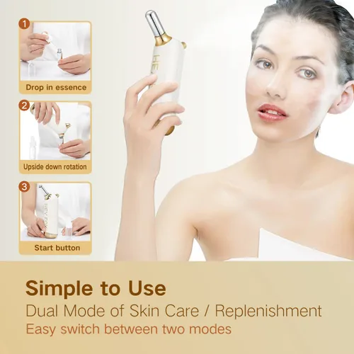 Miniatura 5 de Vapor facial Airbush,Spray de niebla de maquillaje nano para el cuidado de la piel de oxígeno, desatascando los poros y la piel hidratante