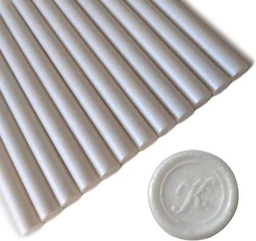 Miniatura 15 de Seal - 12 barras de cera para sellar cera con pistola de pegamento, palitos de cera para sellar cera, ideales para tarjetas, sobres, envoltura