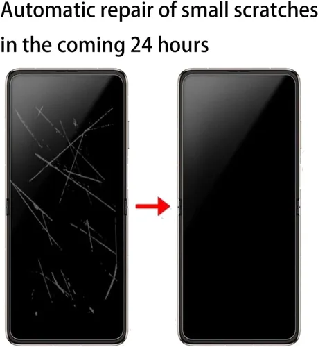 Miniatura 5 de Protector de pantalla antiespía antirreflejos interno para Moto Razr+ 2023 Protector de pantalla exterior mate de privacidad Película suave
