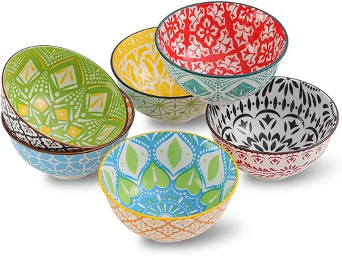 Miniatura 7 de Juego de Tazones para Ramen Tazones Pho - Juego de Tazones de Sopa de Porcelana de 3 Piezas - Juegos de Tazones para Fideos para Cocina 35 oz