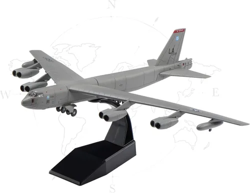 Miniatura 15 de B-2A Spirit - Aviones fundidos a presión a escala 1/200, modelo de bombardero sigiloso, regalo para coleccionistas, entusiastas de la aviación