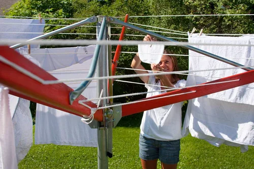 Miniatura 5 de Secador de ropa con forma de paraguas para exteriores Sunshine Clothesline