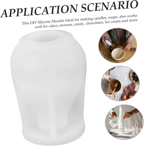 Miniatura 2 de Beaupretty Moldes de velas perfumadas Moldes de lágrima de silicona grandes velas hechas a mano