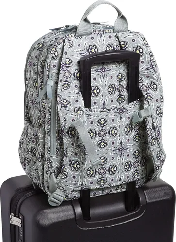 Miniatura 3 de Vera Bradley XL Campus - Mochila de algodón para mujer