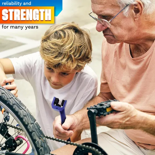 Miniatura 8 de Juego de 2 cepillos para cadena de motocicleta, kit de limpieza de cadena de motocicleta de plástico duradero con cerdas de nailon de 3 lados