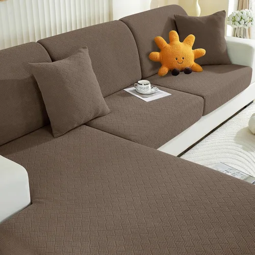 Miniatura 104 de YEMYHOM 【Liquidación】 Fundas Elásticas para Cojines de 1 Pieza, Fundas de Cojín de Asiento para Sofá y Silla, Funda Suave de Sofá de Repuesto