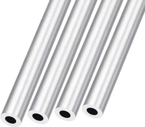 Miniatura 24 de METALLIXITY Tubo de aluminio 6063 (0.118 in de diámetro exterior x 0.079 in de diámetro interior x 11.811 in de largo), 4 piezas, tubo redondo