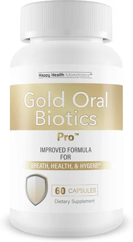 Gold Oral Biotics Pro - Nuestros mejores probióticos y prebióticos para la salud bucal - Probióticos orales avanzados para el mal aliento bucal - 11
