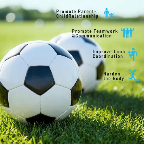 Miniatura 5 de Balón de fútbol para niños pequeños, tamaño 2, pelota pequeña y suave para niños de 1 a 3 a 5 años, juguete deportivo de dibujos animados para niños