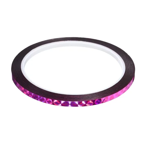 Miniatura 20 de YOKIVE Cinta de prisma, cintas decorativas holográficas reflectantes autoadhesivas, ideal para proyectos de manualidades, arte de bricolaje, hogar