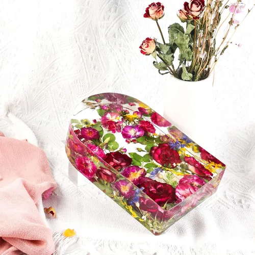 Miniatura 8 de Moldes de silicona grandes para fundición de resina, formas arqueadas para preservación de flores, organizador de escritorio de libros, regalos