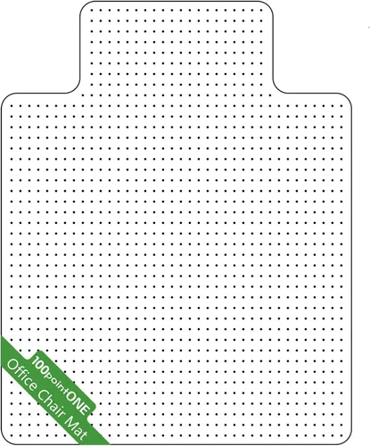 Miniatura 16 de Tapete para silla de oficina para alfombra, tapete grueso transparente para silla de escritorio para alfombras, tapetes de plástico para sillas