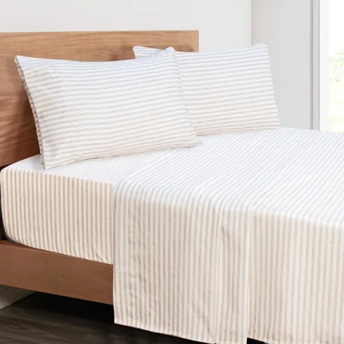 Miniatura 73 de Mejoroom Juego de sábanas de tamaño King – Sábanas y fundas de almohada de ropa de cama 1800 de lujo para hoteles – Sábana bajera con bolsillo