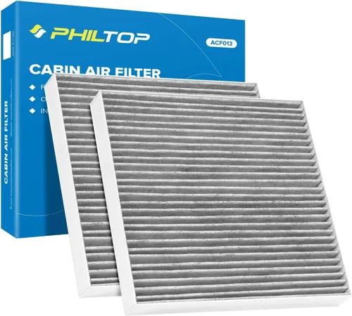 Miniatura 10 de PHILTOP Filtro de aire de cabina HEPA premium con carbón activado dual, compatible con CF10134 Honda Civic, CR-V, Accord, Pilot, Odyssey, Passport