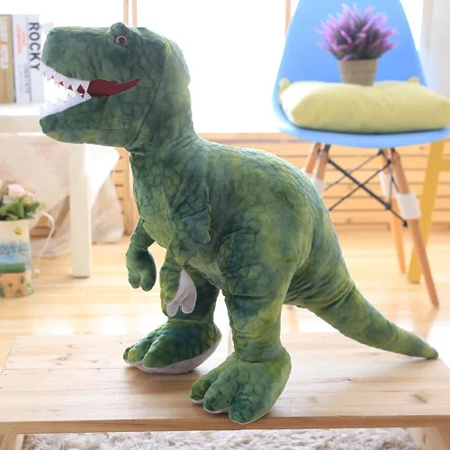Miniatura 3 de NatureMan Juguete gigante T-Rex de peluche de dinosaurio de peluche, 23.6 pulgadas, animal de peluche realista para niños, muñeco de peluche