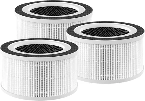 Miniatura 10 de Nispira Filtro HEPA 3 en 1 + carbono compatible con AFLOIA FILLO, HALO, MOOKA Allo purificador de aire, Honati, Miroco, Vanaheim y Saki, 1 paquete
