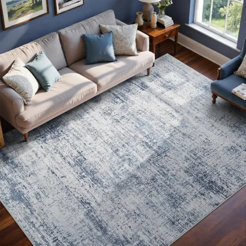 Miniatura 39 de Alfombra de pasillo lavable de 2 x 6 pies, antideslizante, de pelo bajo, alfombra de área de cocina, alfombra suave y larga para entrada, alfombra