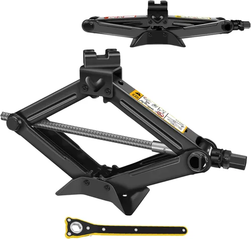 VickyHome Kit portátil de gato y soporte para coche para garaje en casa, motocicleta Jack Scissor Lift Jack Kit de coche para coche, SUV, MPV