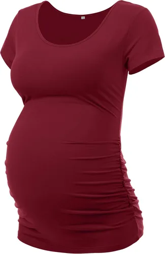 Miniatura 12 de Peauty Women's Maternity Side Ruched Shirts