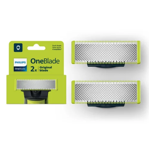 OneBlade QP220/51 PHILIPS - Cuchilla híbrida, Philips, OneBlade QP22051, color plateado