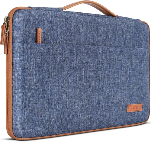Miniatura 18 de DOMISO - Funda protectora para portátil de 17 pulgadas con asa, compatible con HP Dell ASUS Lenovo Chromebook de 17-17.3 pulgadas, bolsa para Rosa