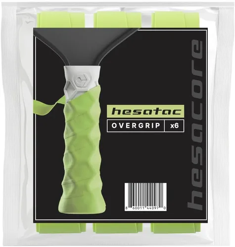 Miniatura 7 de Hesacore Hesatac Cinta de Sobreagarre – para Pickleball, Pádel y Tenis – Hecha para Agarres Hesacore – Absorbe el Sudor, Suave, Antideslizante