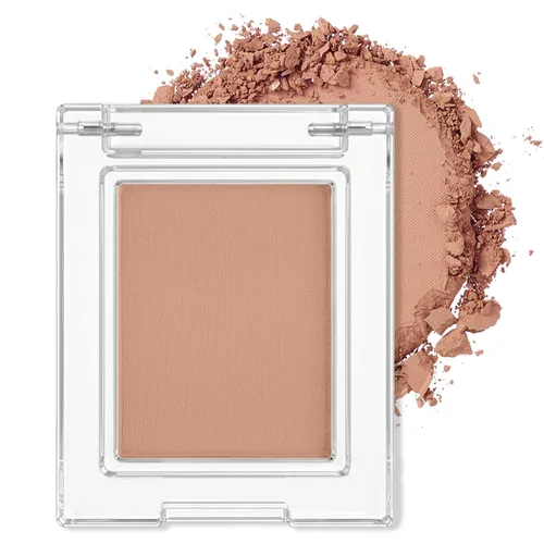 Miniatura 50 de Erinde Sombra de Ojos Negra, Sombra de Ojos Mate en Polvo Compacto, Maquillaje de Párpado de Tono Mate para Mujeres, Alta Pigmentación, Larga 01#