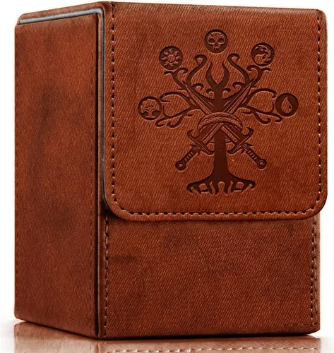 Miniatura 25 de PROMAXIBINDER MTG Commander - Caja de baraja con 2 divisores, se adapta a más de 100 tarjetas de una sola funda, caja de cubierta mágica de imán