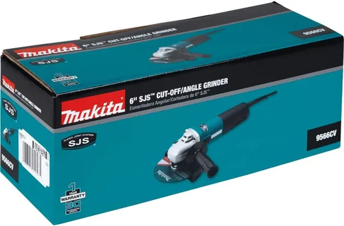 Miniatura 8 de Makita 9566CV SJS - Amoladora angular de alta potencia de corteapagado