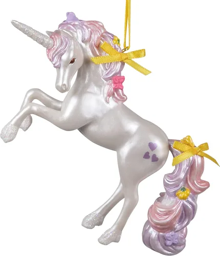 Hallmark Keepsake Plástico, adorno navideño 2022, magnífico unicornio Unicornio magnífico