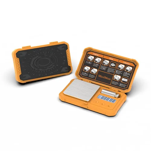 Báscula digital de gramos con precisión de 200 x 0.00 oz, báscula de bolsillo de precisión con peso de calibración de 1.76 oz, ideal para joyas,