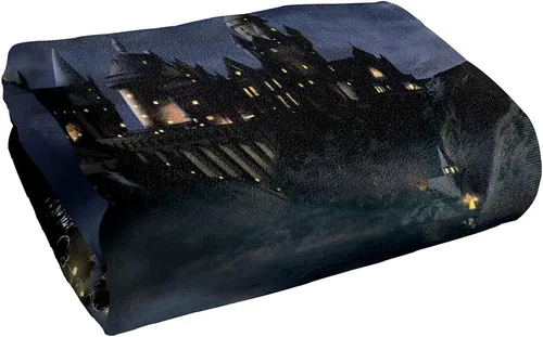 Miniatura 3 de LOGOVISION Harry Potter Arrival at Hogwarts - Toalla de playa con licencia oficial de 30 x 60 pulgadas