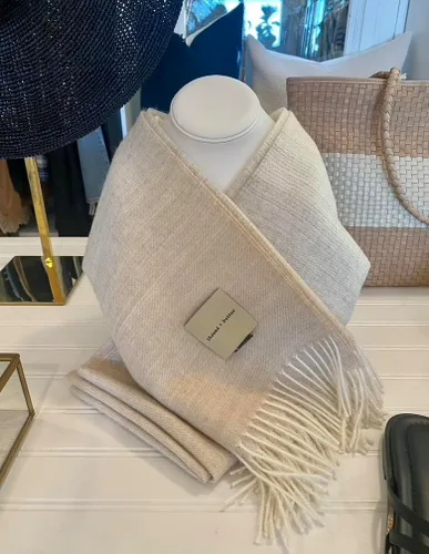 Miniatura 5 de thread + butter Bufanda de alpaca 100% bebé Lujo Suave Elegante Hipoalergénicocontemporáneo
