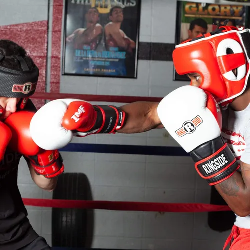 Miniatura 2 de Ringside Guantes de entrenamiento de boxeo Pro Style IMF Tech