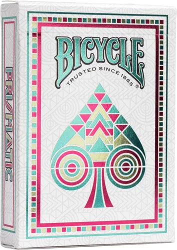 Bicycle Prismatic Baraja de cartas - Diseño moderno y vibrante, con frío laminado - Perfecto para juegos de cartas y trucos de magia