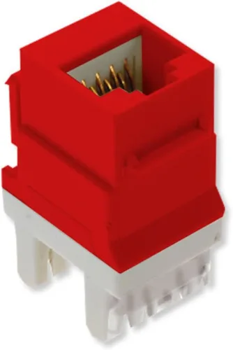 Miniatura 15 de Legrand - Conector Keystone OnQ RJ45, conector Keystone para Cat 5e, funciona con placas de pared multimedia para garantizar una terminación segura