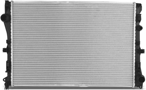 Miniatura 15 de DNA Motoring OEM-RA-13254 Radiador de núcleo de aluminio de 1 fila compatible con 07-09 Sprinter 2500 3500,26-11/16 pulgadas de ancho x 15-11/16