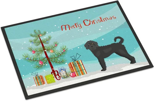 Miniatura 212 de Caroline's Treasures CK3799MAT Akita Shepherd - Tapete de árbol de Navidad de 18 x 27 pulgadas, tapete para puerta delantera, interior y exterior