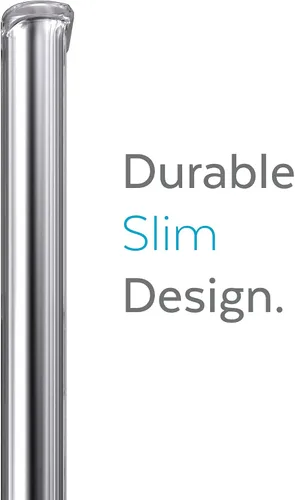 Miniatura 8 de Speck Presidio Perfect Clear - Funda transparente para Samsung Galaxy S22 Ultra, protección contra caídas, arañazos y absorción de golpes
